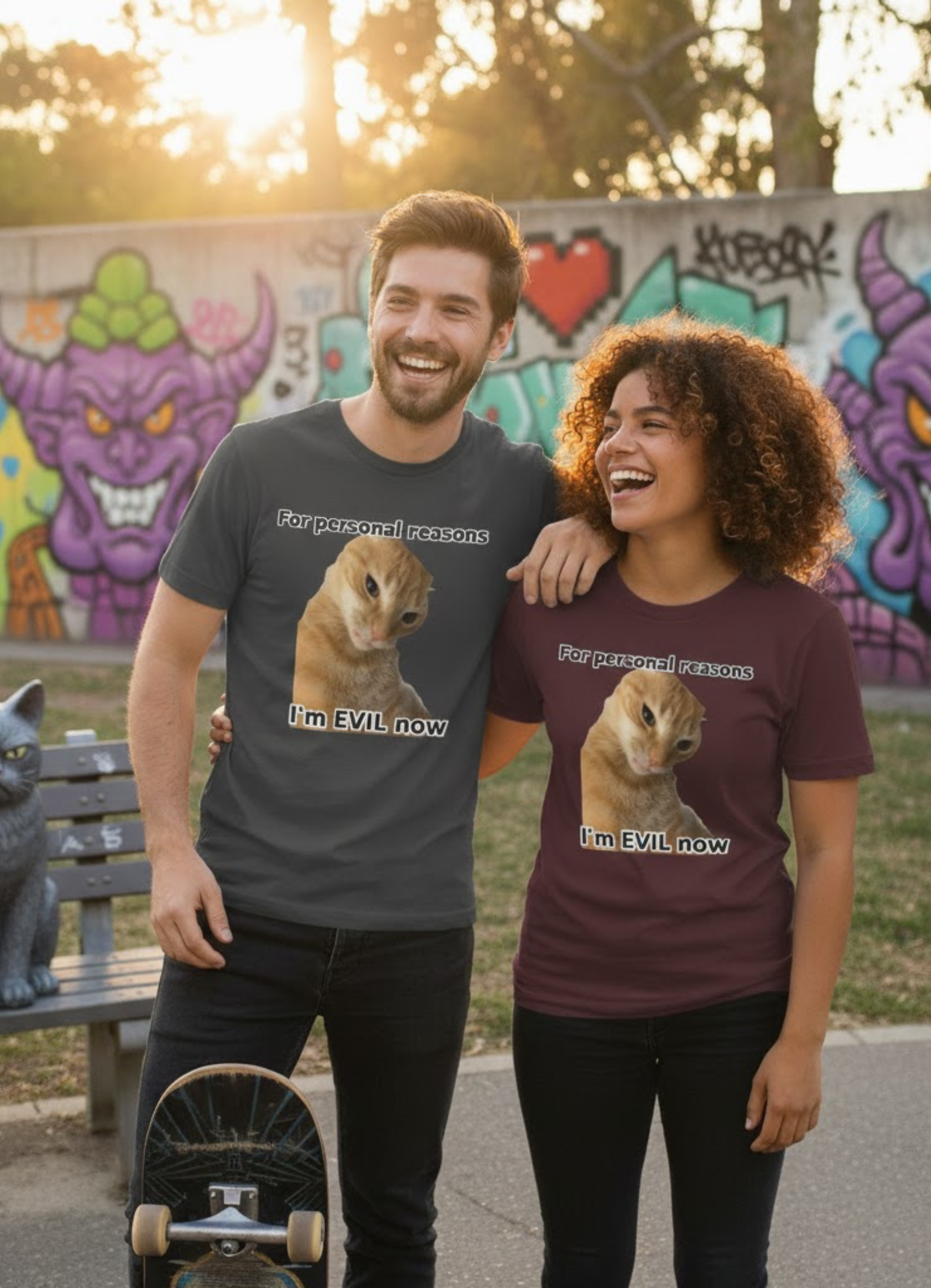 Evil Regular Tee | Unisex