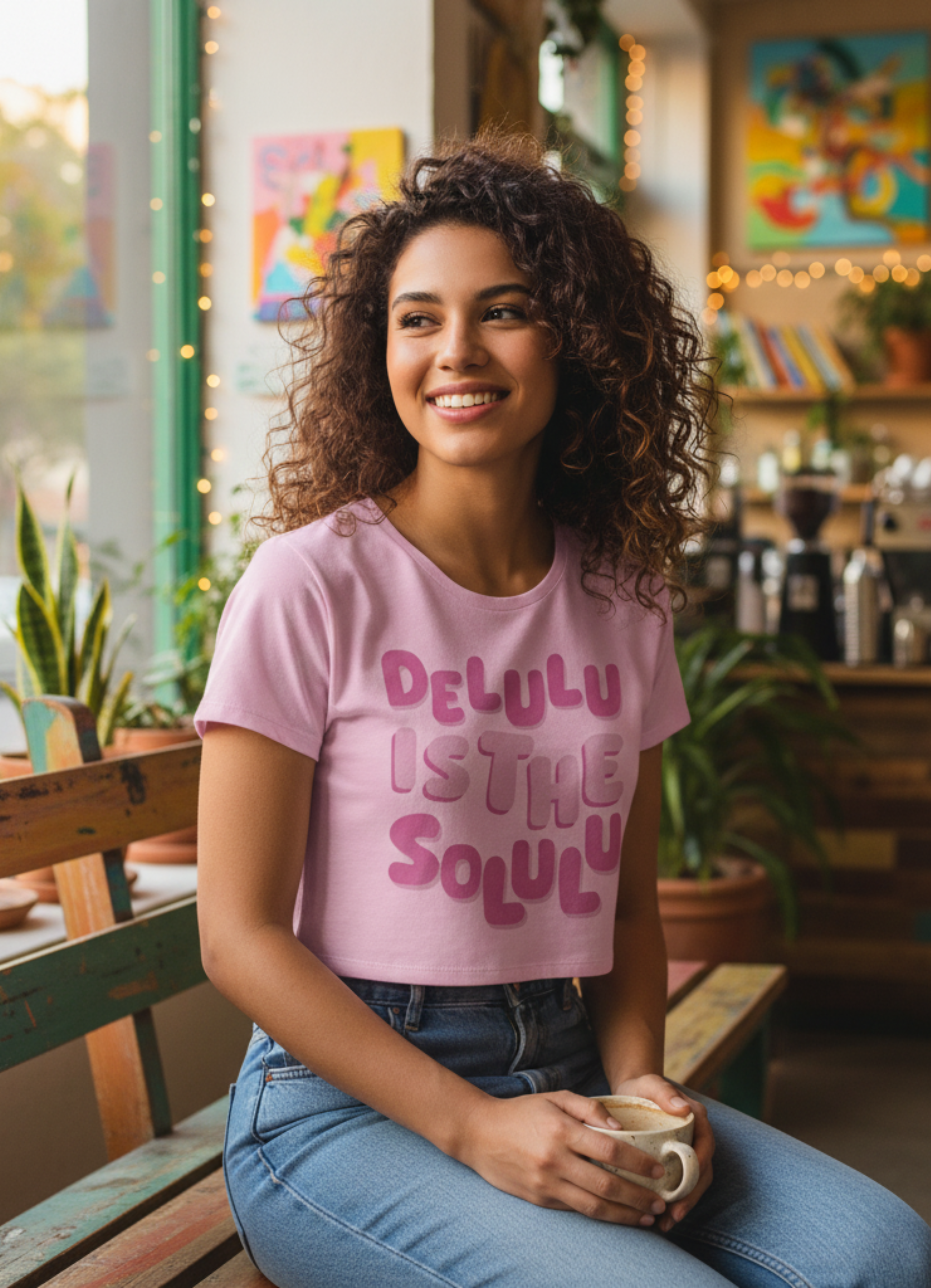 Delulu Is The Solulu Crop Top