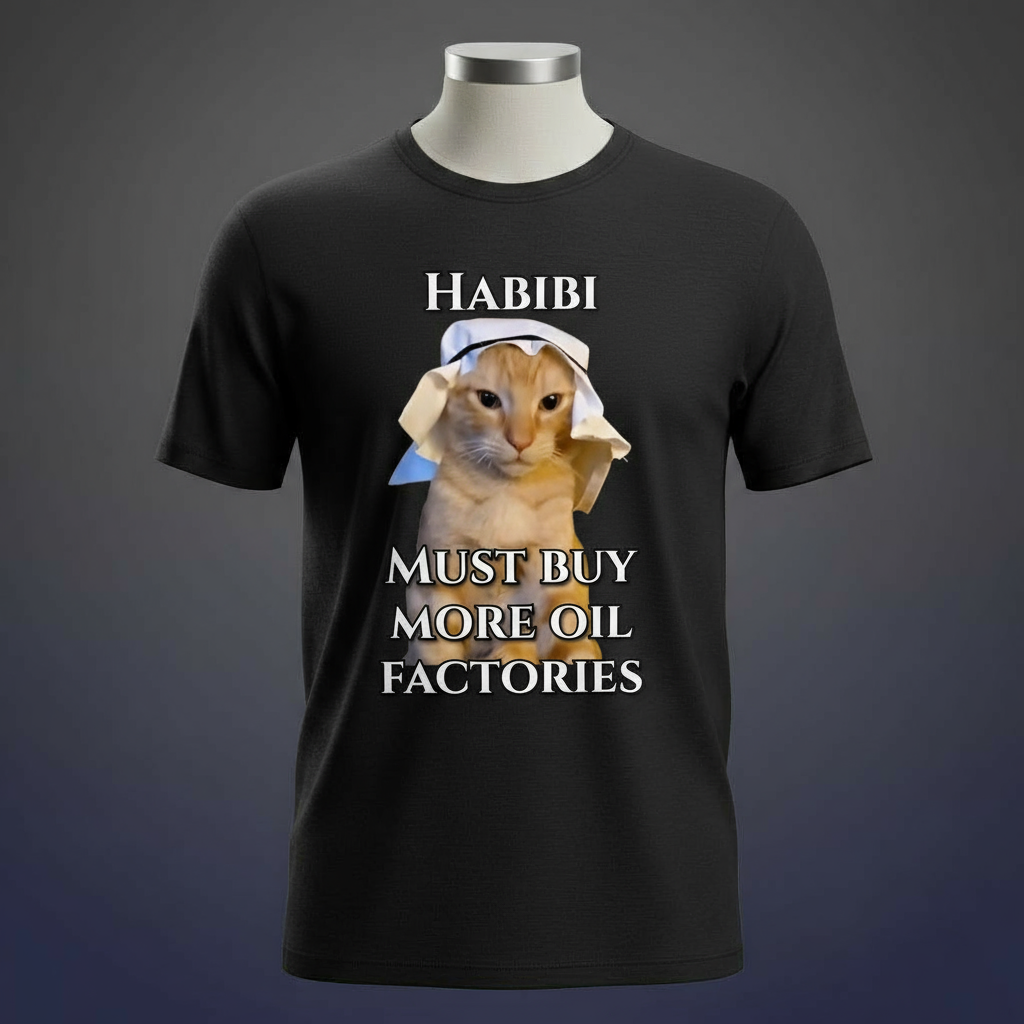 Habibi Loves Oil Regular Tee | Unisex